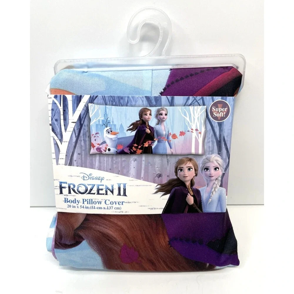 Disney Frozen II Elsa Anna Olaf Body Pillow Cover